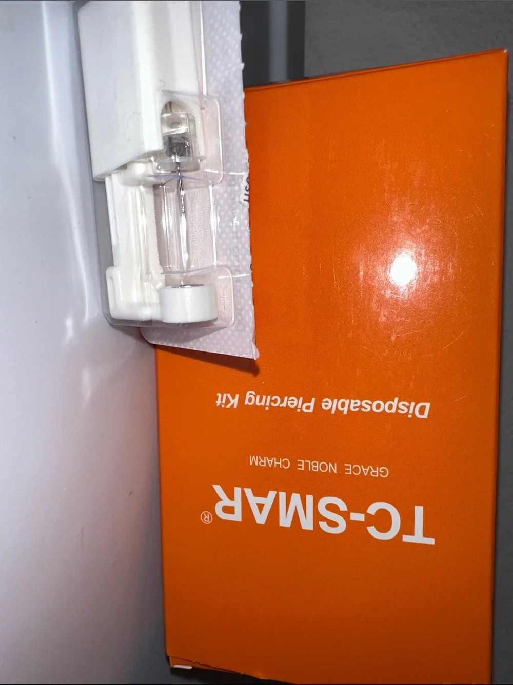 Disposable Piercing Kit - Orange